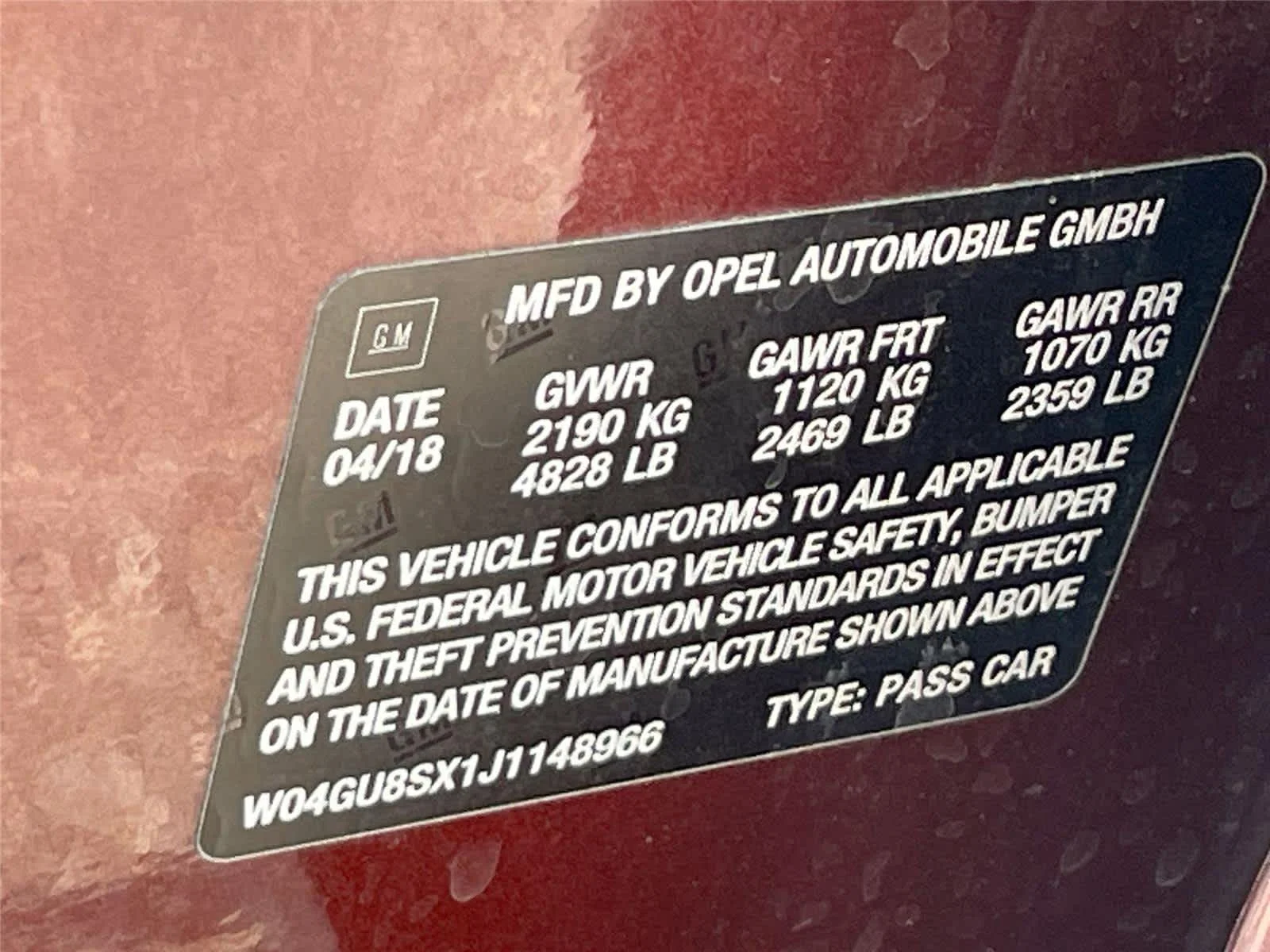 Used 2018 Rioja Red Metallic Buick Preferred image 32