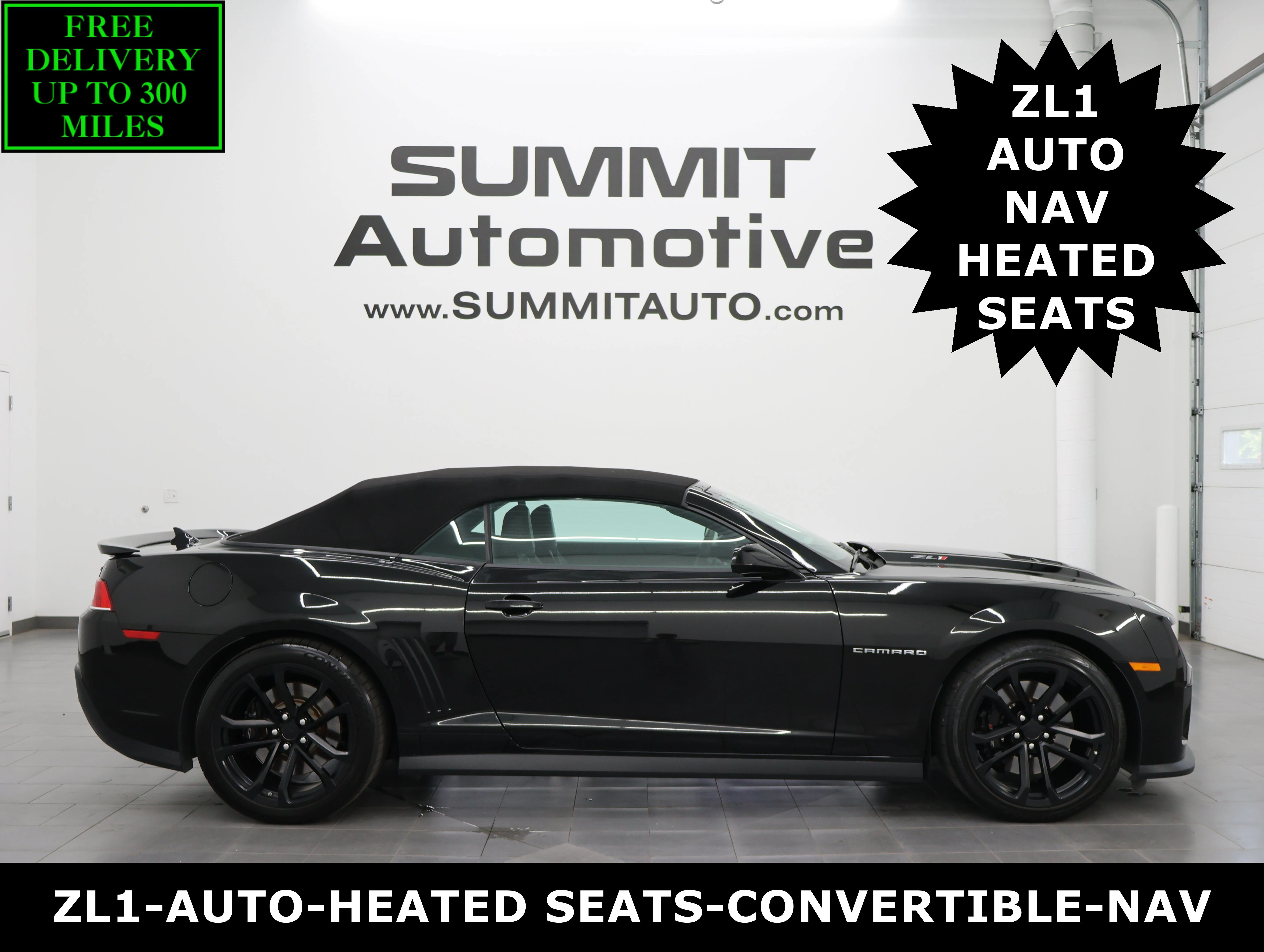 Used 2015 Black Chevrolet ZL1 image 1