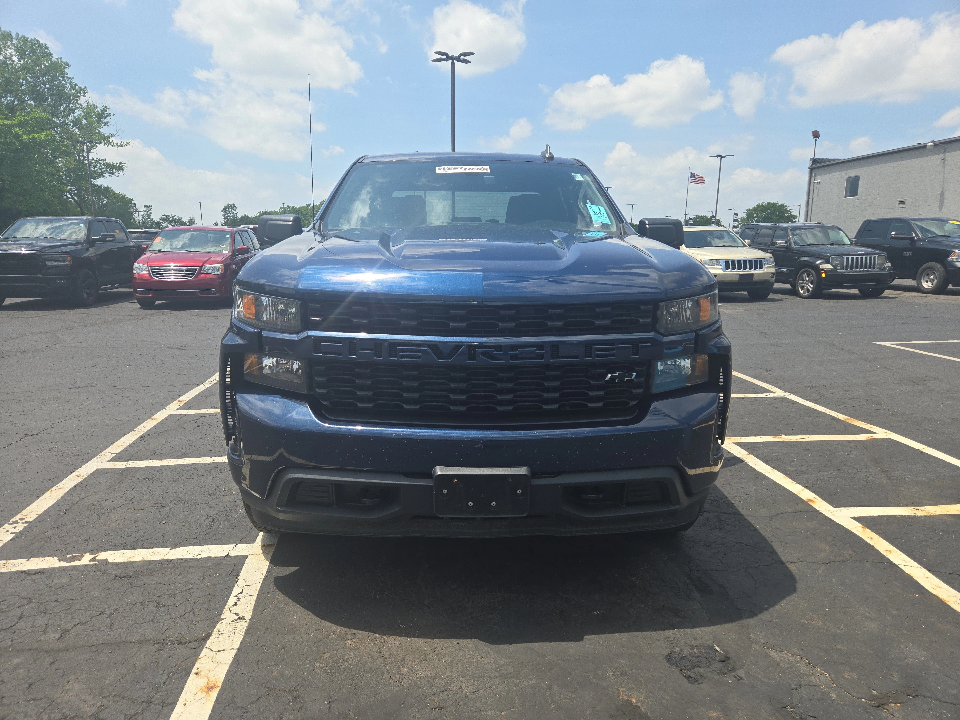 Used 2021 Northsky Blue Metallic Chevrolet Custom image 2