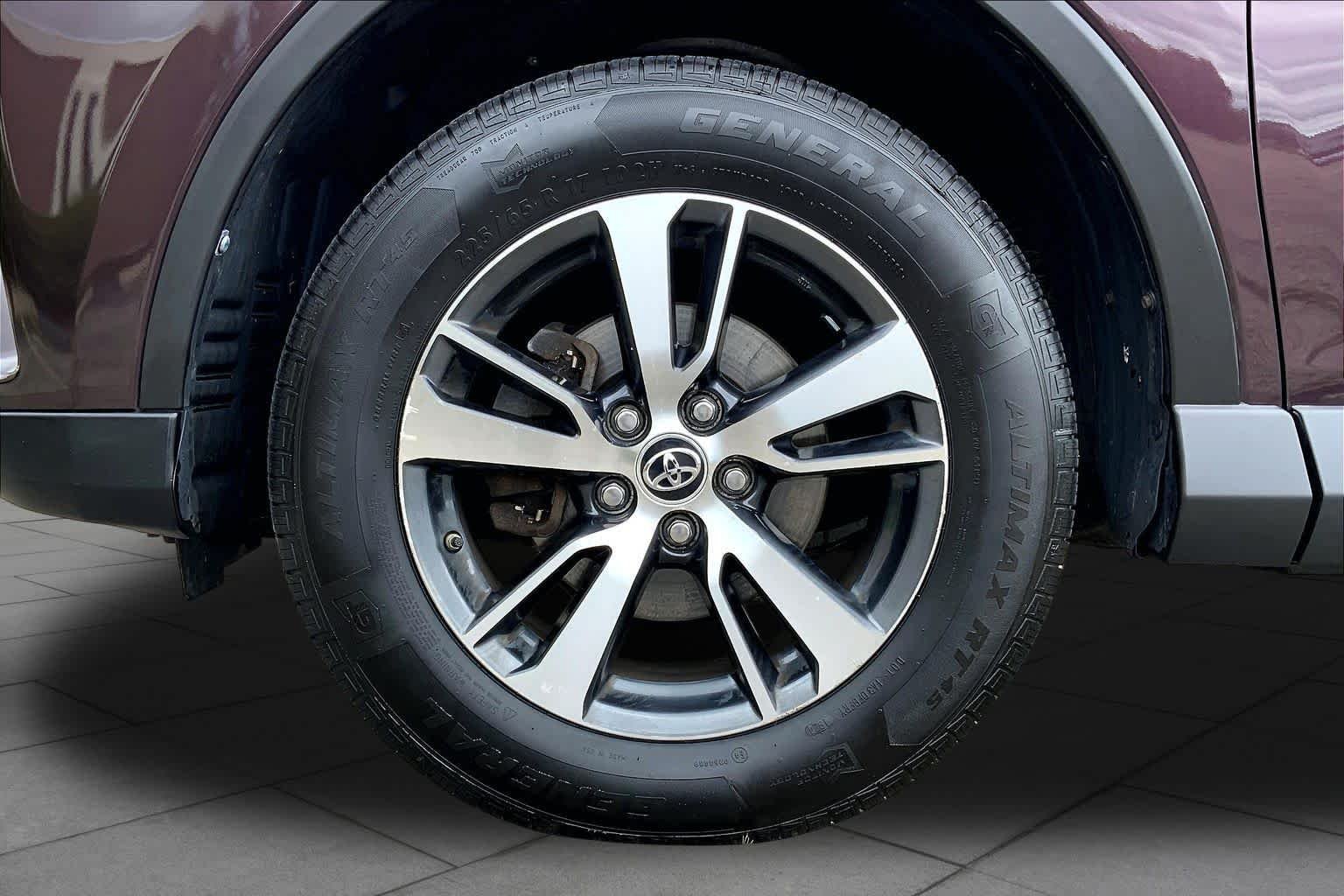 Used 2017 Black Currant Metallic Toyota XLE image 11