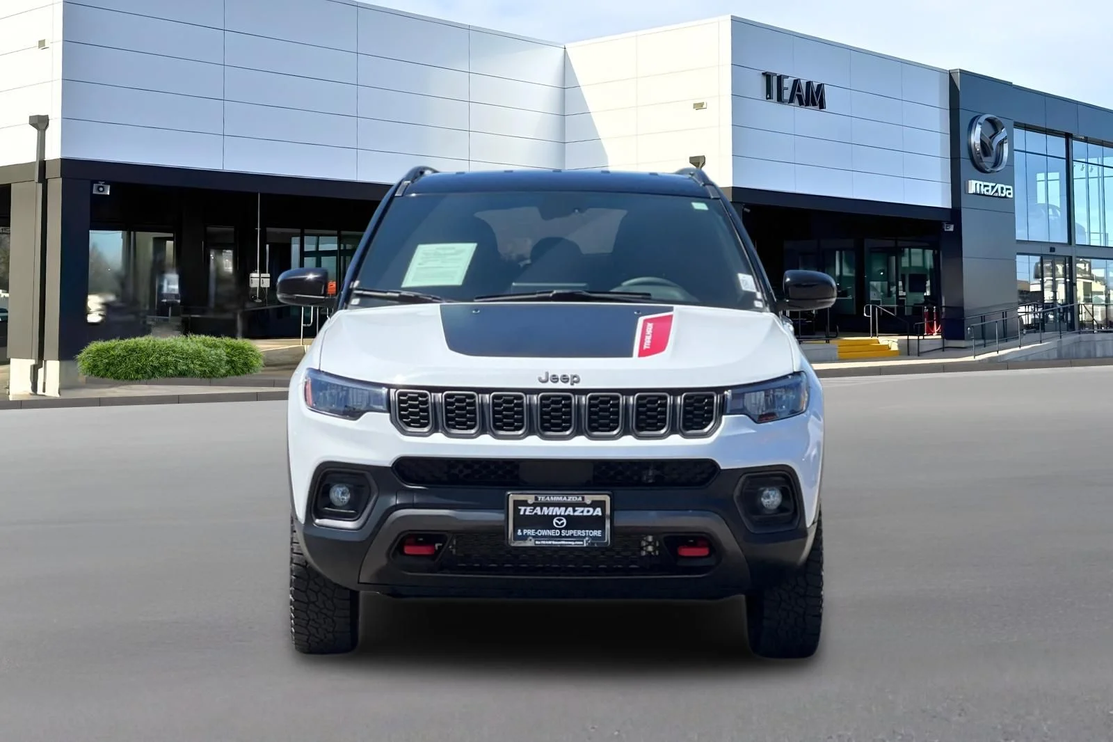 Used 2025 White Jeep Trailhawk image 6