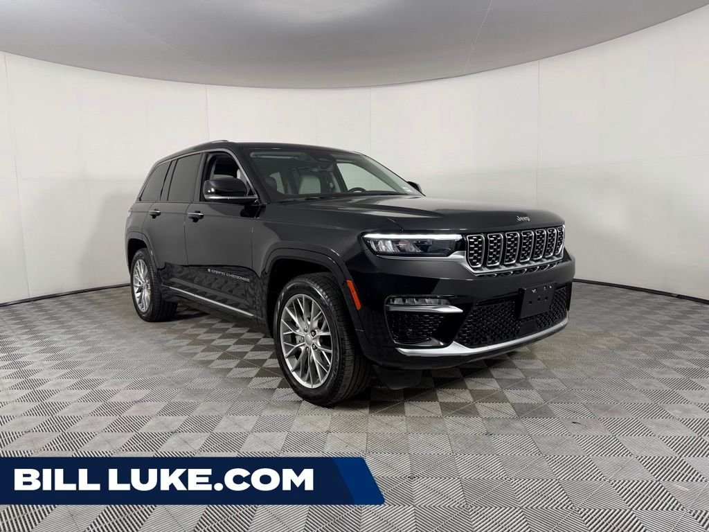 Certified Used 2023 Black Jeep Summit image 1