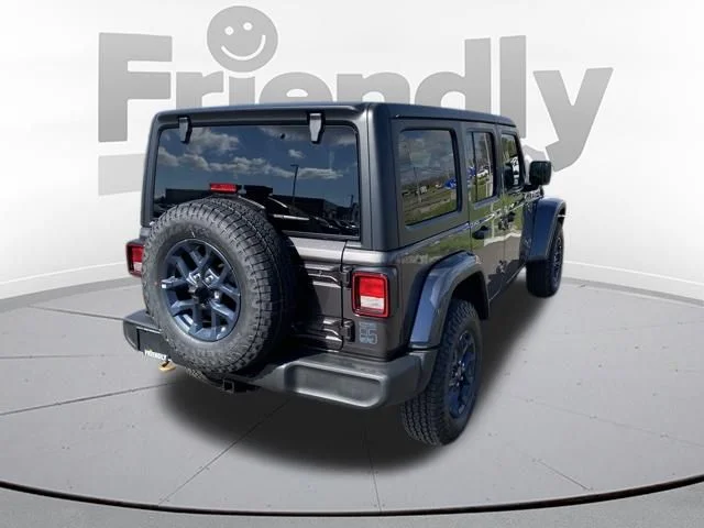 New 2026 Granite Crystal Metallic Clear-Coat Exterior Paint Jeep 85th Anniversary Edition image 4