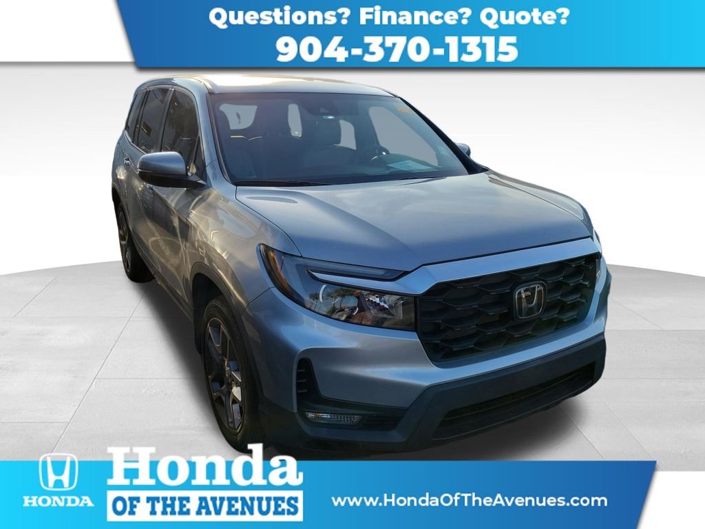 Certified Used 2023 Lunar Silver Metallic Honda AWD EX-L image 1