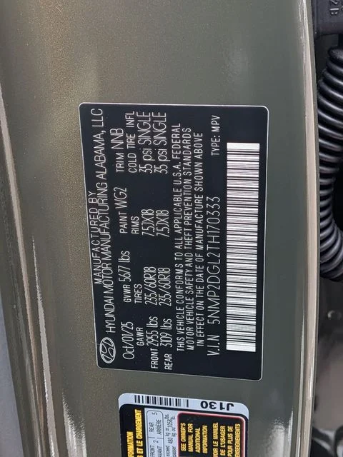 New 2026 Green Hyundai SEL image 27