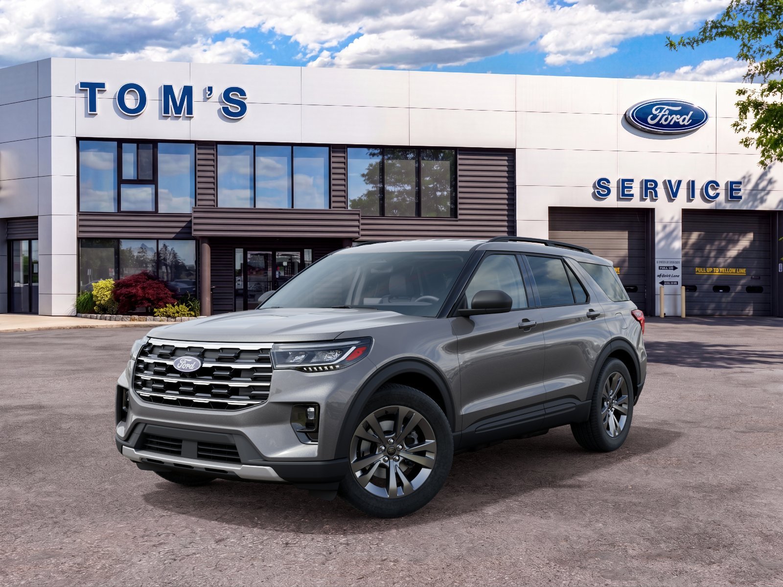 New 2027 Carbonized Gray Metallic Ford Active image 2