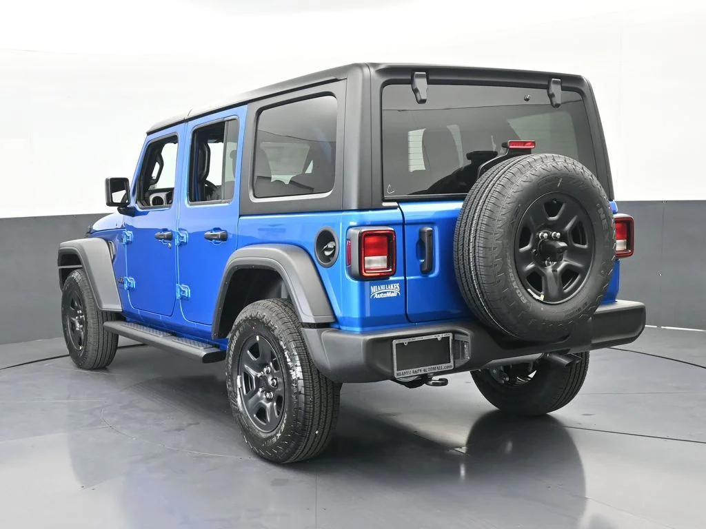 New 2026 Hydro Blue Pearl-Coat Exterior Paint Jeep Sport image 4