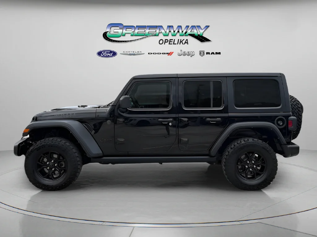 Used 2025 Black Jeep Willys image 2