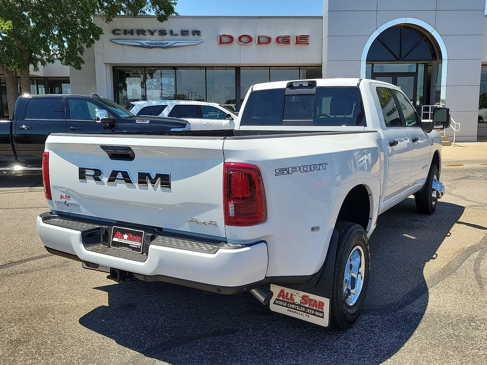New 2026 Bright White Ram LONE STAR CREW CAB 4X4 8
