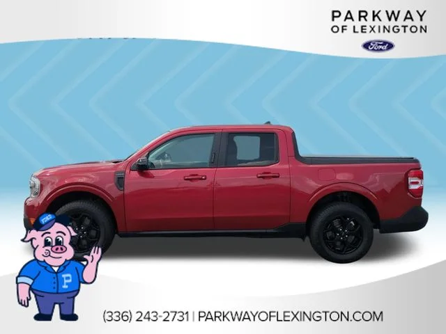 Used 2022 Red Ford Lariat image 2