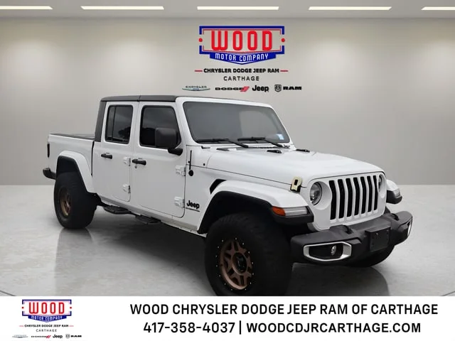 Used 2022 Bright White Clearcoat Jeep Sport image 1