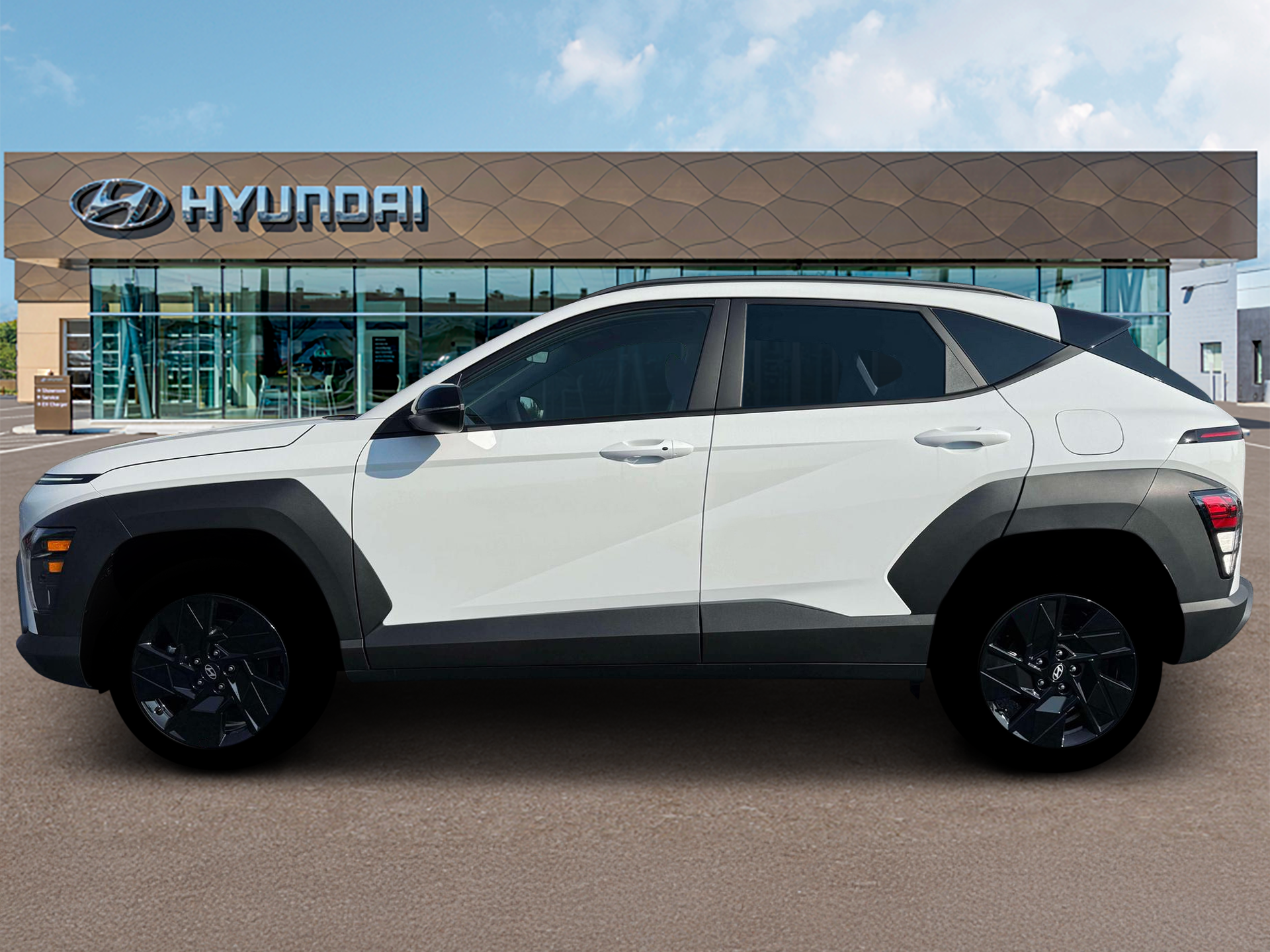 New 2026 White Hyundai SEL Sport AWD image 3