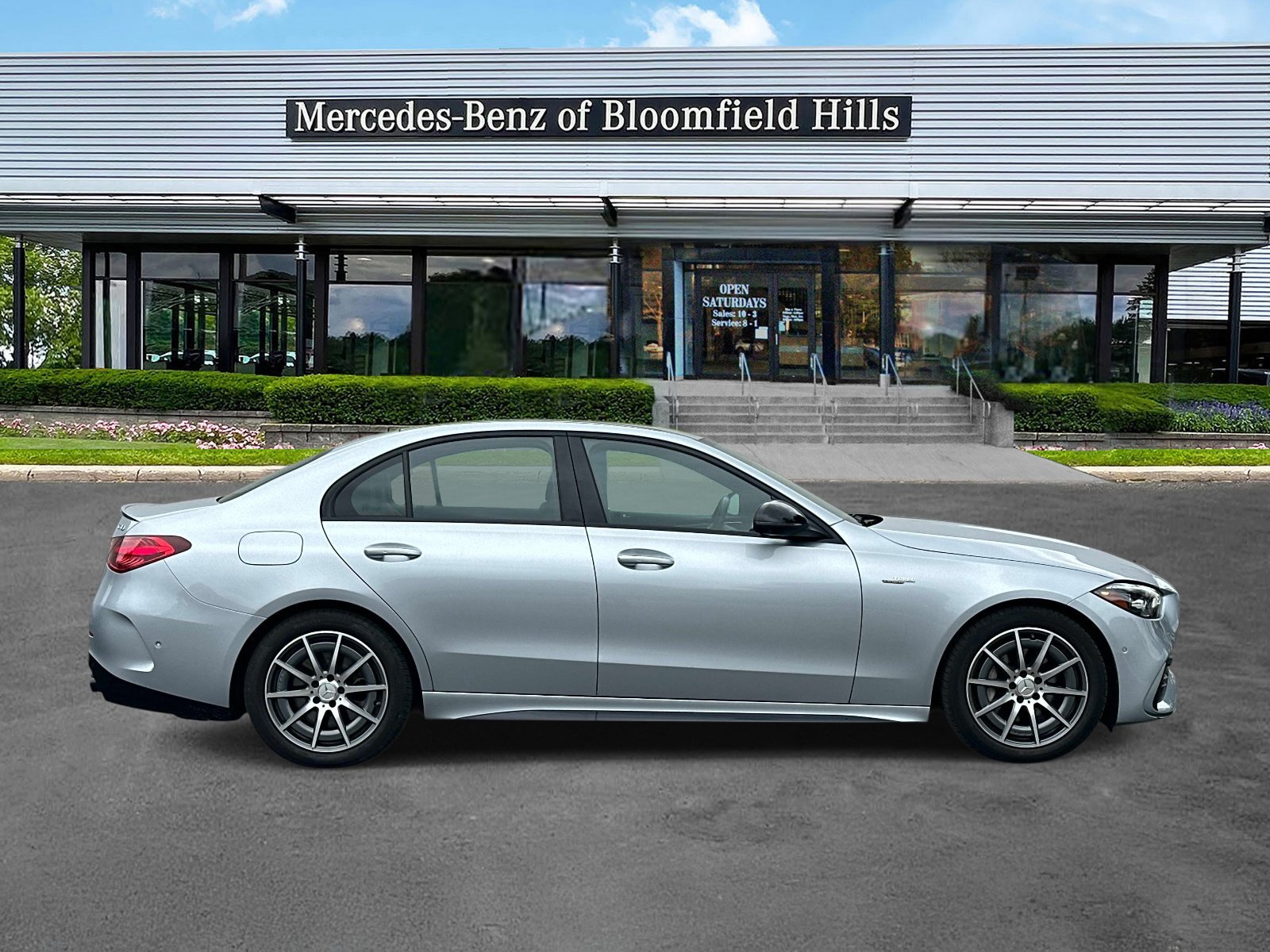 Certified Used 2024 Cirrus Silver Metallic Mercedes-Benz AMG® C 43 image 5