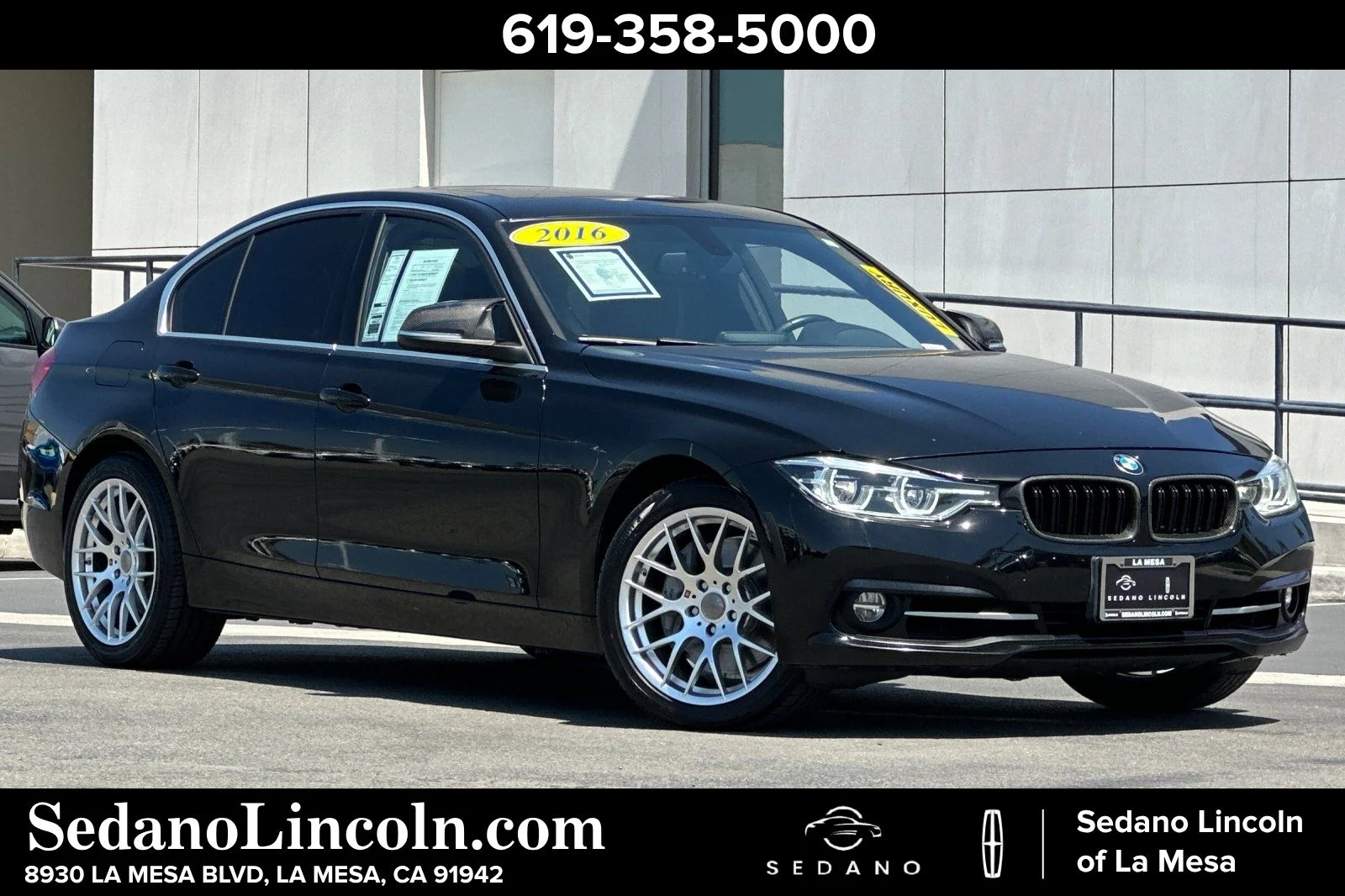 Used 2016 Black BMW 340i xDrive image 1