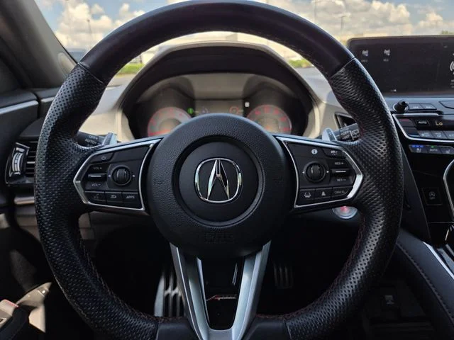 Certified Used 2022 Platinum White Pearl Acura A-SPEC image 24