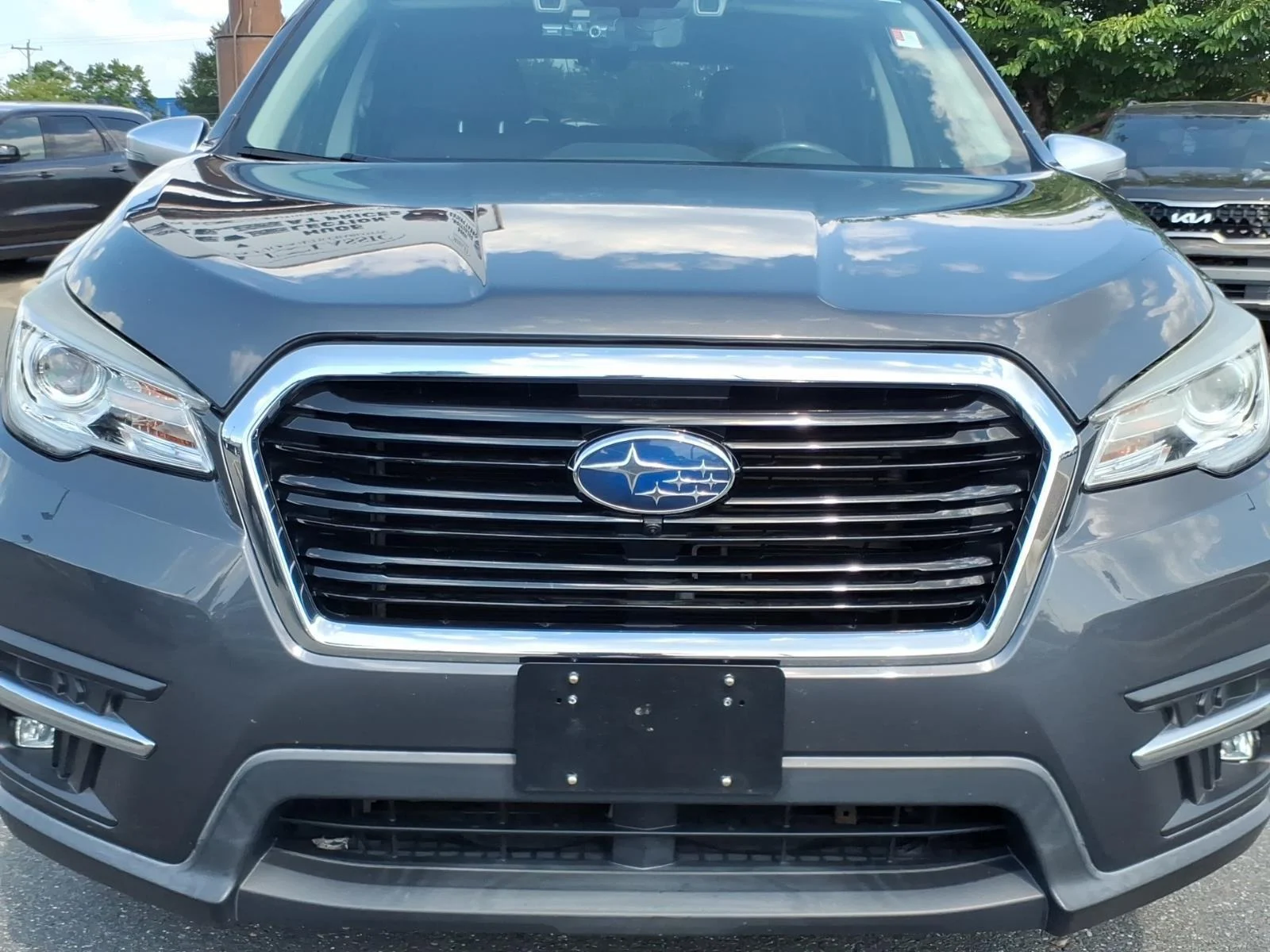 Used 2019 Magnetite Gray Metallic Subaru Touring image 14