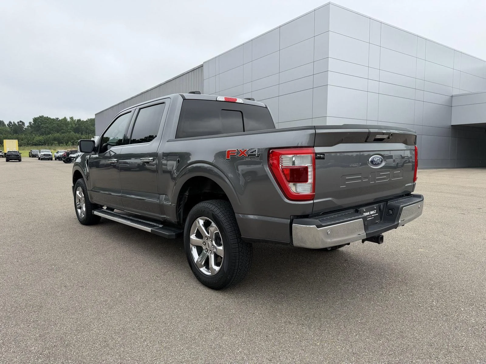 Used 2022 Carbonized Gray Ford LARIAT image 4