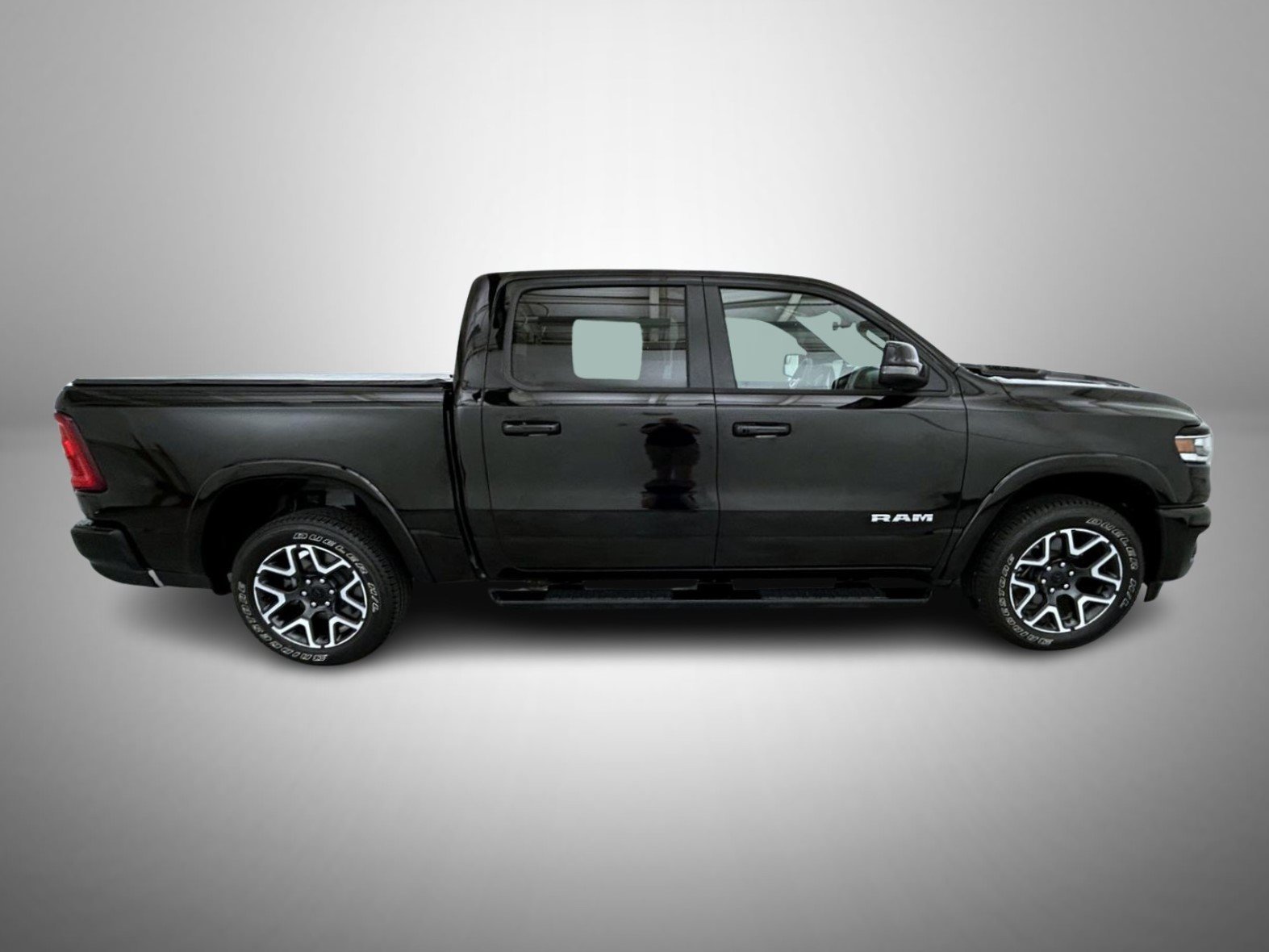 Used 2025 Diamond Black Ram Laramie image 4