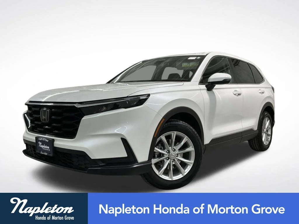 Used 2024 Platinum White Pearl Honda 1.5T AWD EX image 1