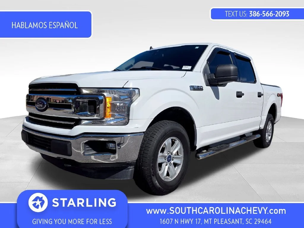 Used 2019 White Ford XLT image 1