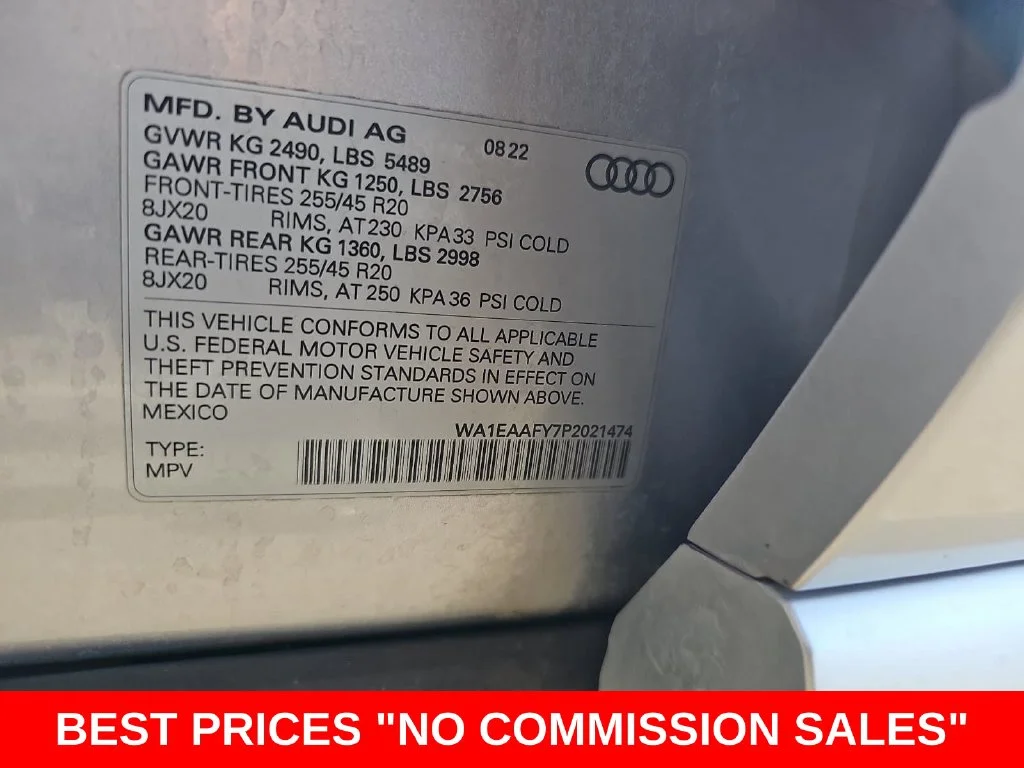 Used 2023 Silver Audi 45 S line Premium image 43