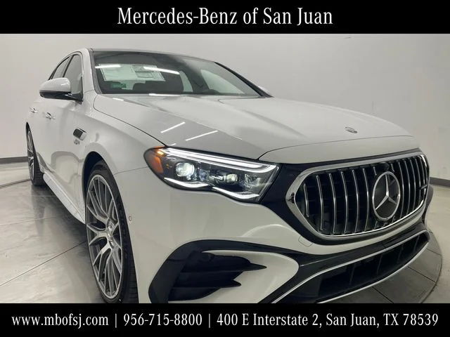 New 2026 MANUFAKTUR Moonlight Whit Mercedes-Benz E 53 AMG® image 1