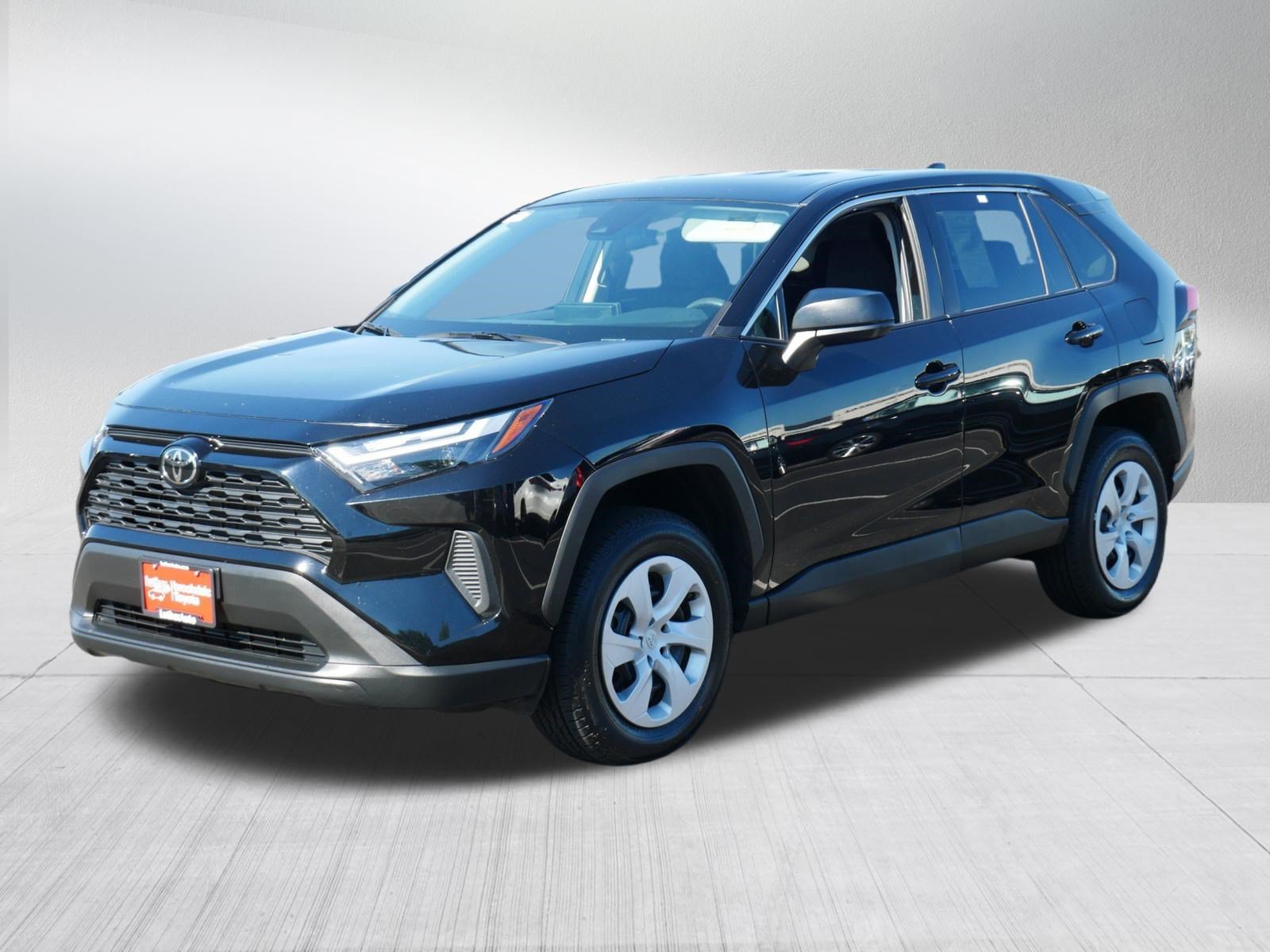 Certified Used 2025 Midnight Black Metallic Toyota LE image 3