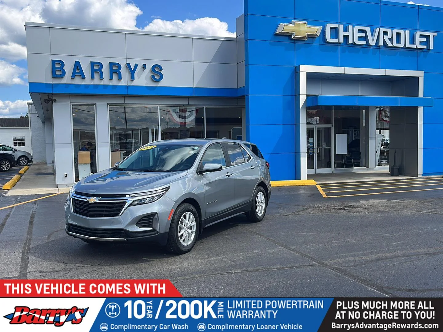 Used 2024 Sterling Gray Metallic Chevrolet LT image 1