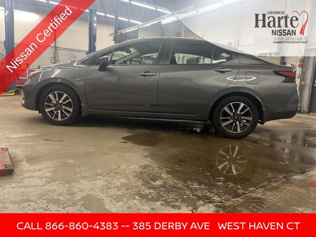Certified 2025 Nissan Versa Sedan SV with VIN 3N1CN8EV1SL820050 for sale in West Haven, CT