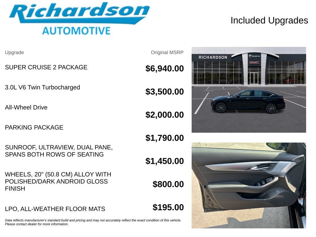 Certified Used 2024 Black Raven Cadillac Premium Luxury image 6
