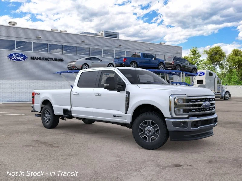 New 2026 Star White Metallic Tri-Coat Ford Lariat image 7