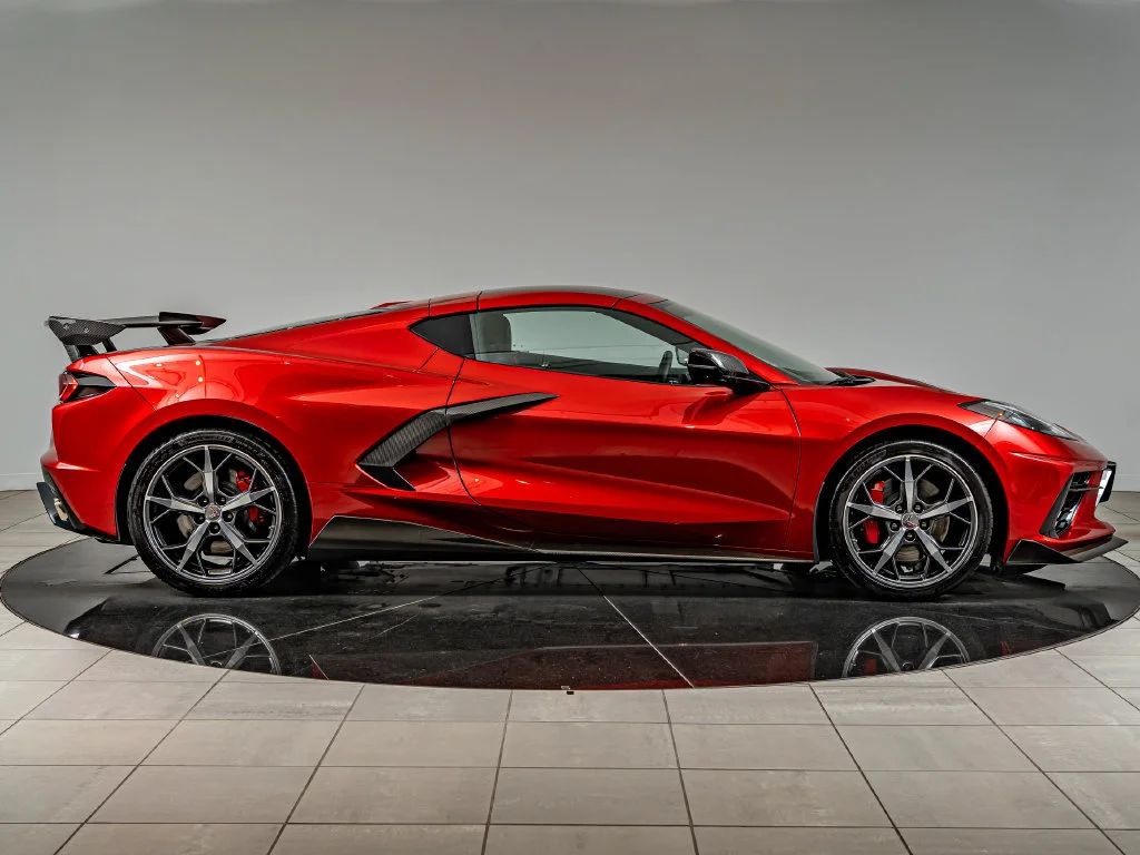 Used 2021 Torch Red Chevrolet Stingray image 4
