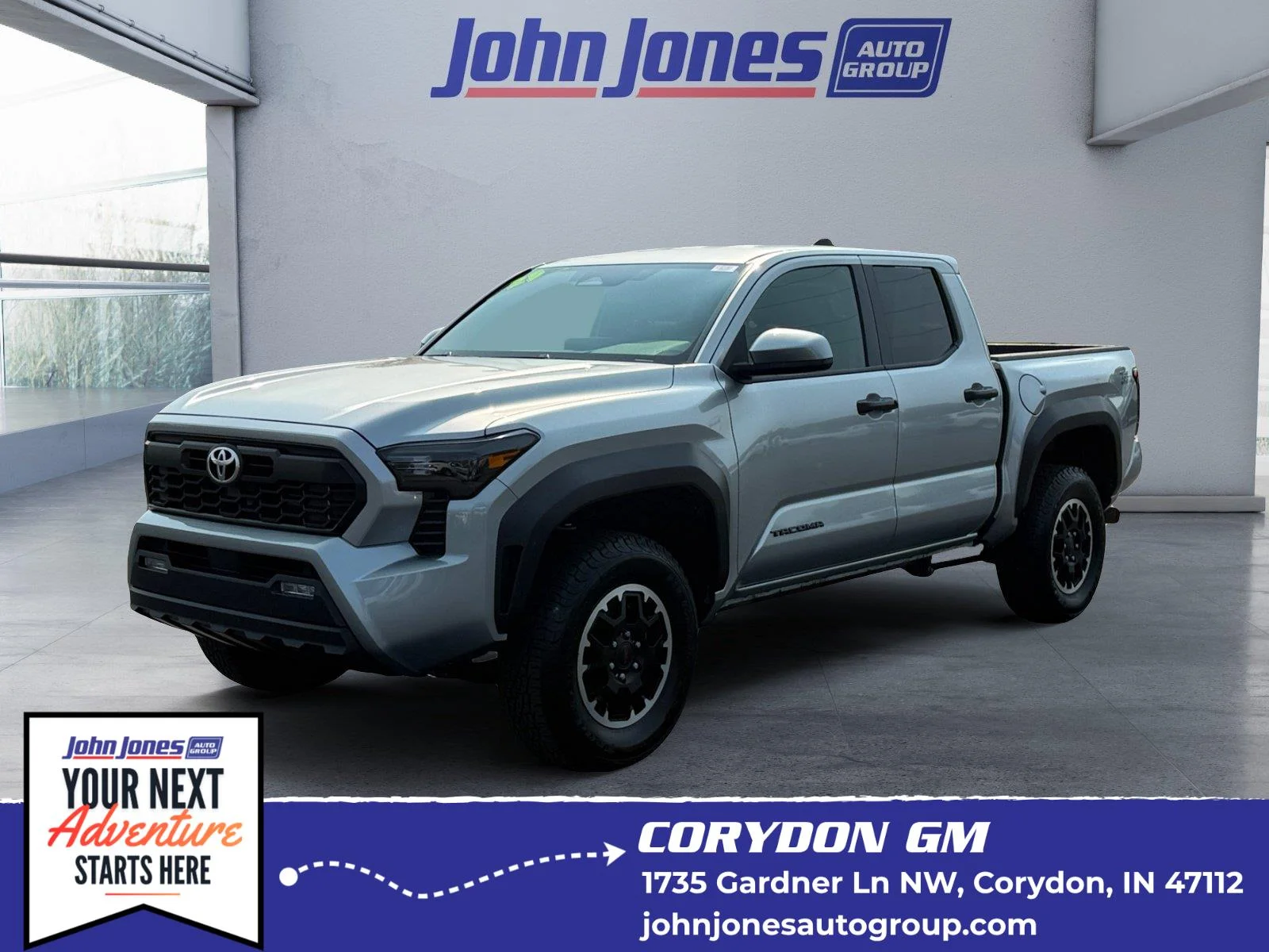Used 2025 SILVER TOYOTA TRD OFF ROAD DOUBLE CAB 5 image 1