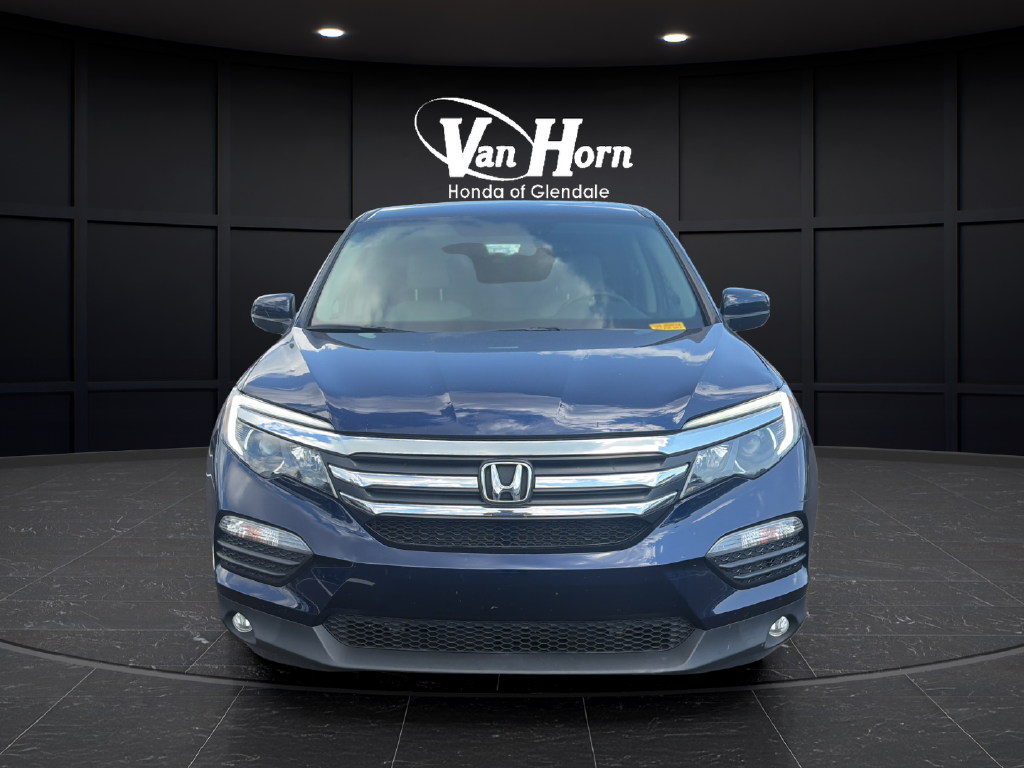 Used 2017 Blue Honda EX-L image 2