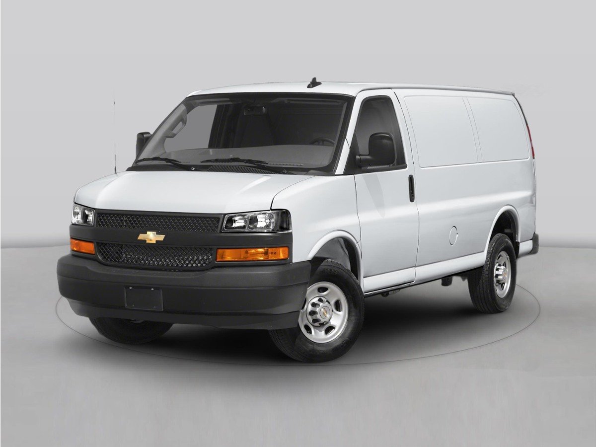 Used 2021 White Chevrolet Work Van image 1