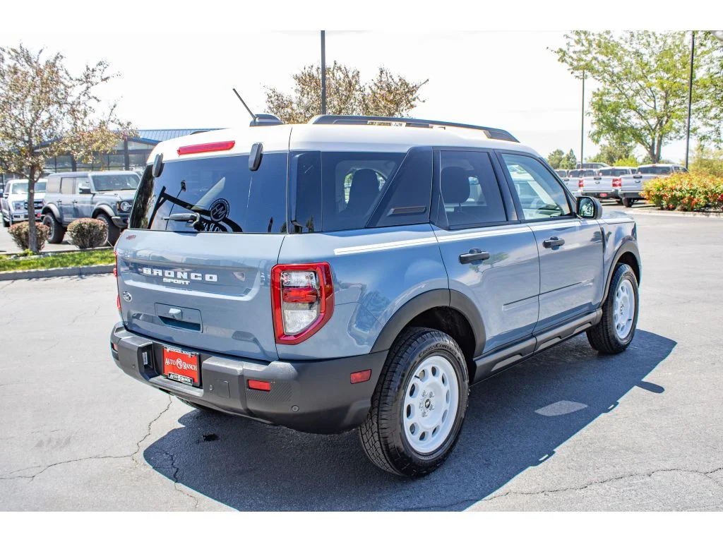 Used 2025 Azure Gray Metallic Tri-Coat Ford Heritage image 8