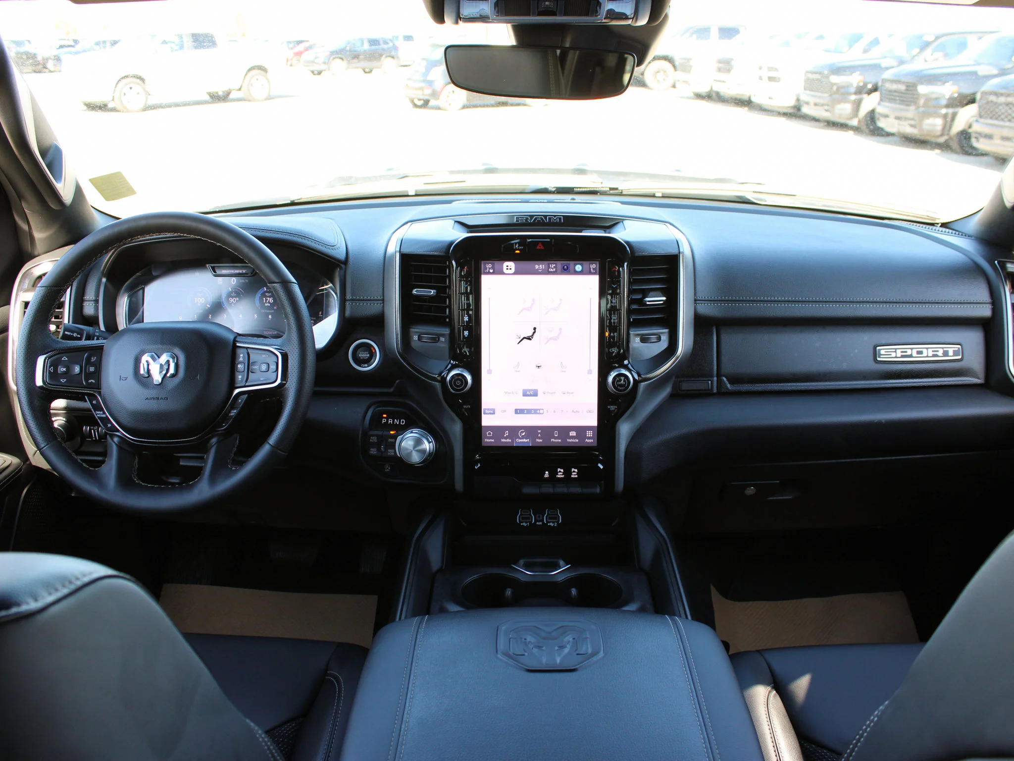 Certified Used 2025 Silver RAM Sport * Twin-Turbo | Remote Start | Alpine | Heated Seats | Navigation | Adaptive Cruise image 4