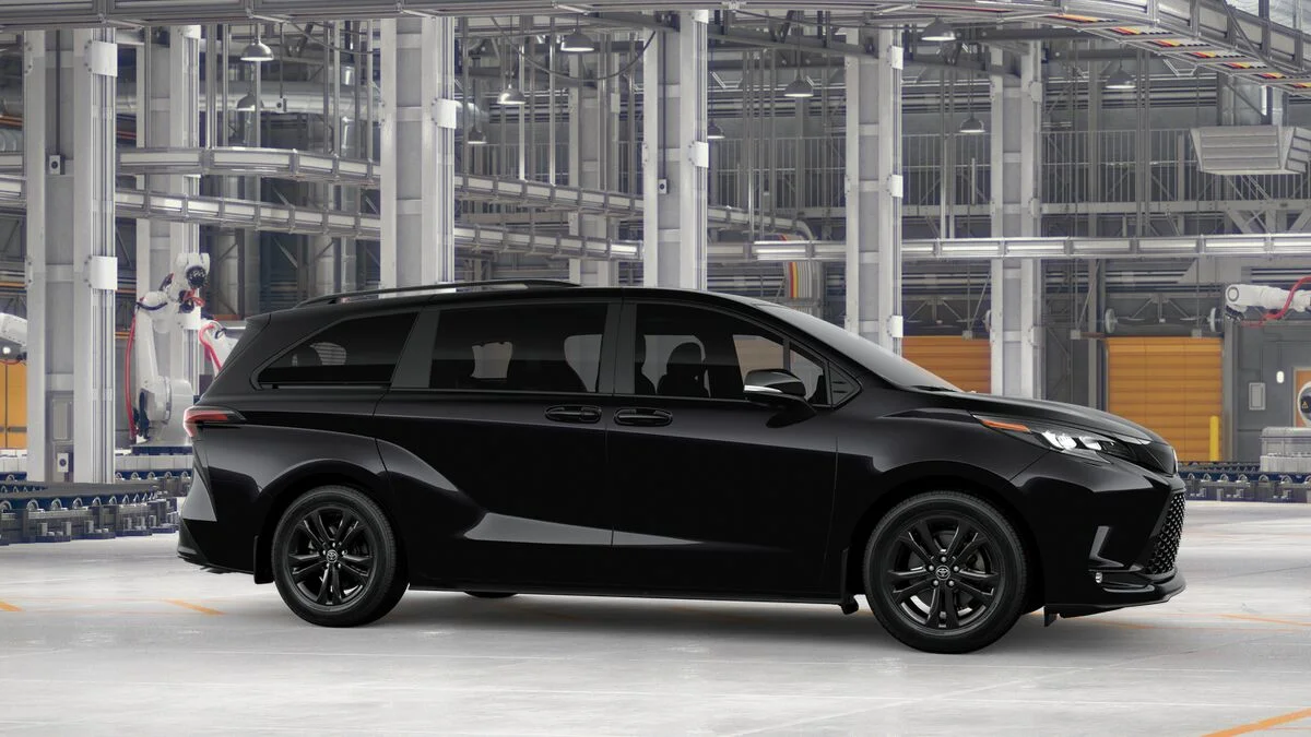 New 2026 Midnight Black Metallic Toyota XSE 7 Passenger image 13