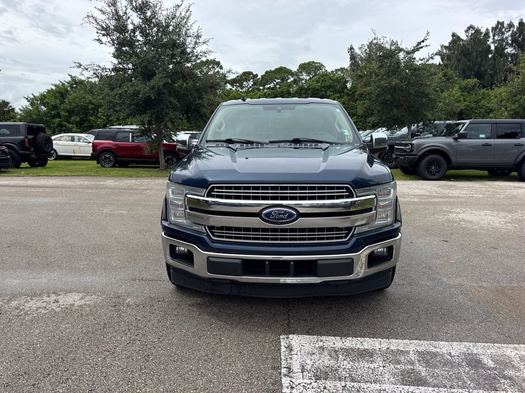 Used 2019 Blue Ford Lariat image 3