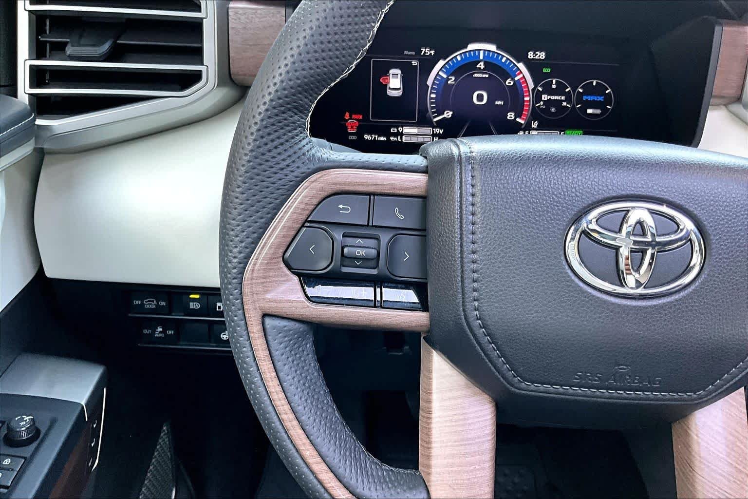 Used 2025 Midnight Black Metallic Toyota Capstone image 24