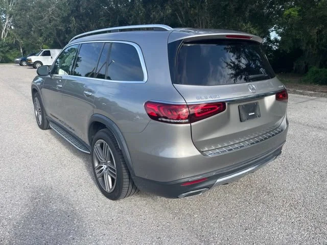 Used 2021 Beige Mercedes-Benz GLS 450 image 4