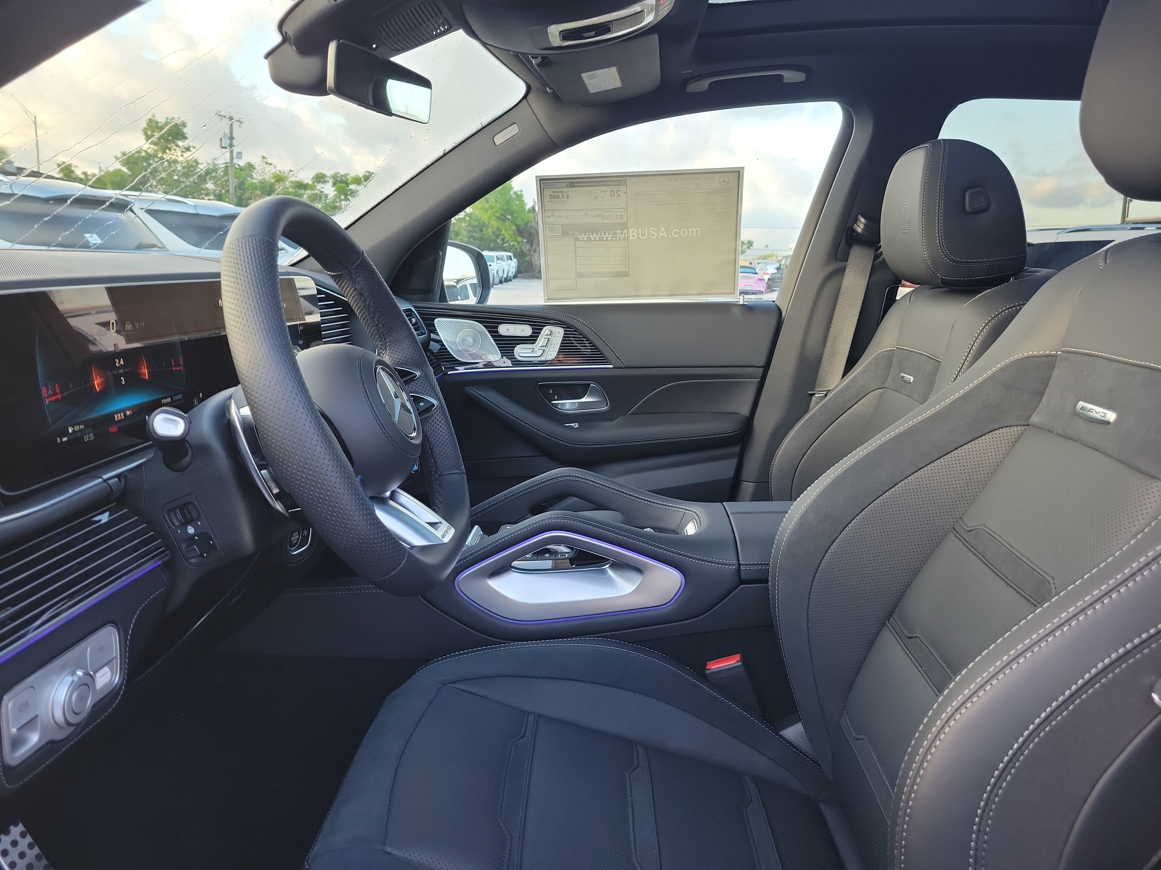 New 2026 Cirrus Silver Metallic Mercedes-Benz AMG® GLE 53 4MATIC+ SUV image 55
