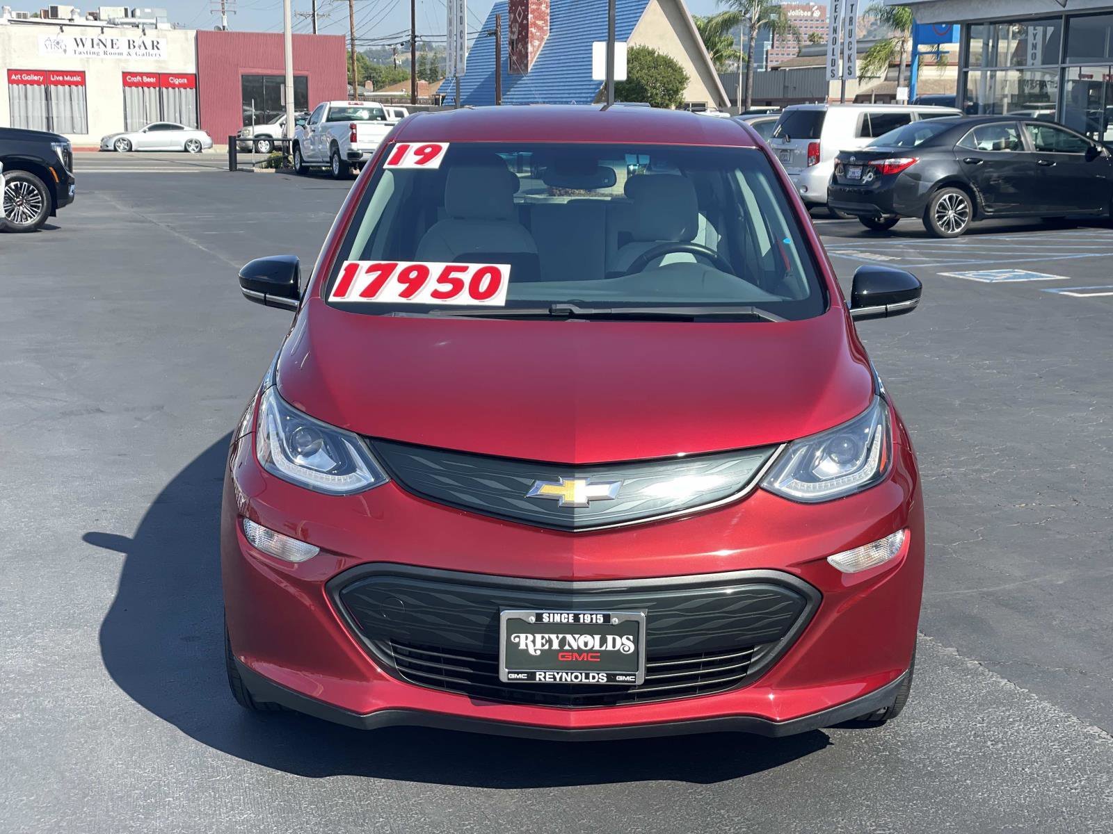 Used 2019 Chevrolet Bolt EV LT with VIN 1G1FY6S09K4116451 for sale in Covina, CA