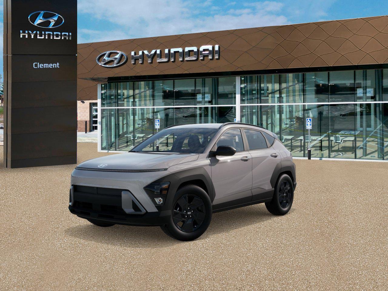New 2026 Gray Hyundai SEL Sport FWD image 1
