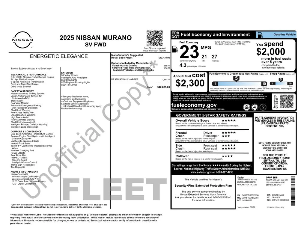Used 2025 Gray Nissan SV image 12
