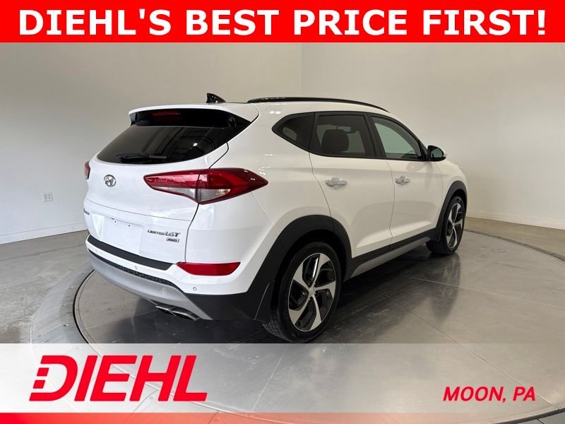 Used 2017 White Hyundai Limited image 7