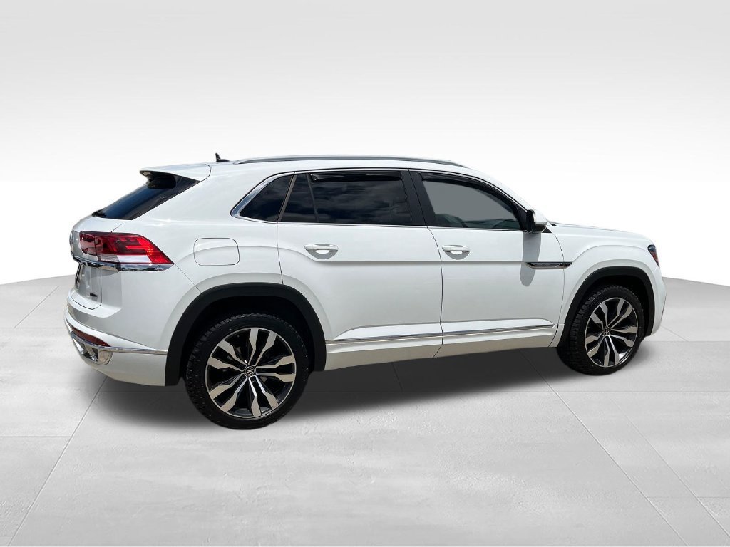 Used 2020 White Volkswagen 3.6L V6 SEL R-Line image 5