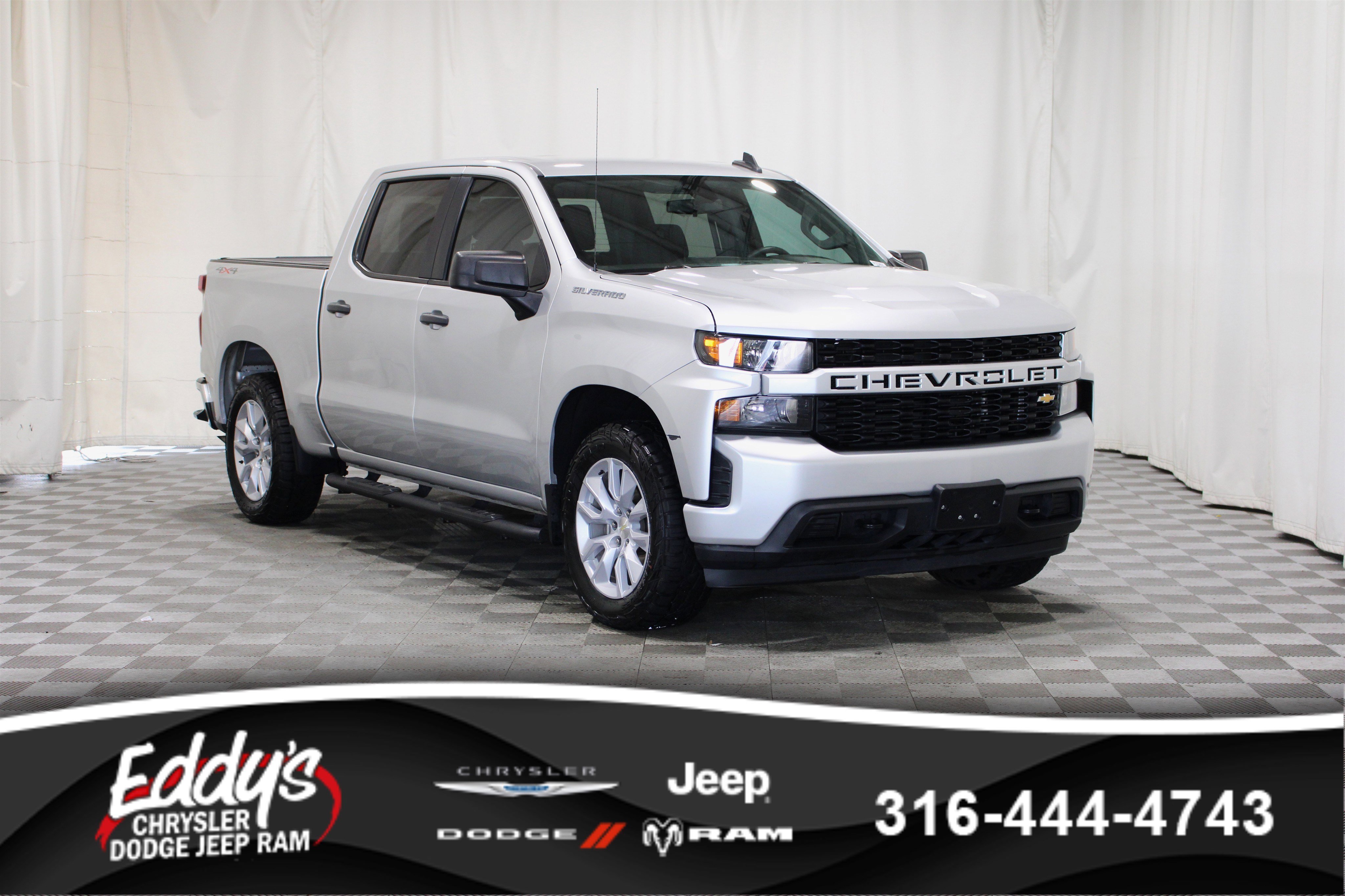 2021 Chevrolet Silverado 1500 Custom 4X4 Crew Cab Short Box's photo