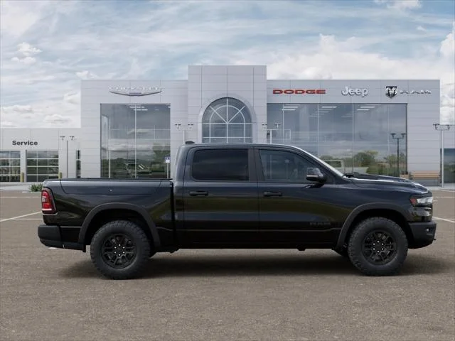 New 2026 Diamond Black Crystal Pearl-Coat Exterior Paint RAM Rebel image 47