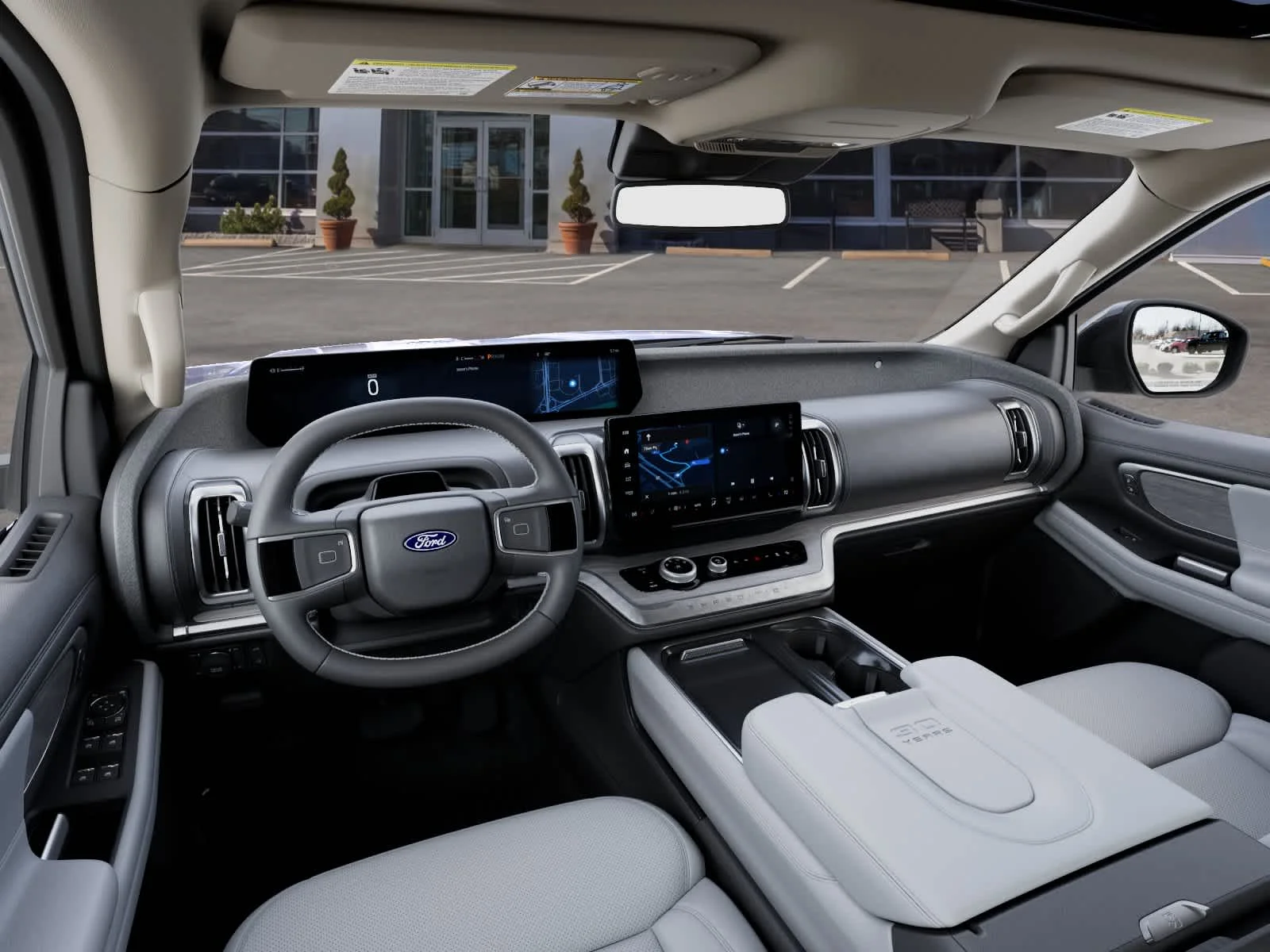 New 2027 Blue Ember Metallic Ford MAX Platinum image 9